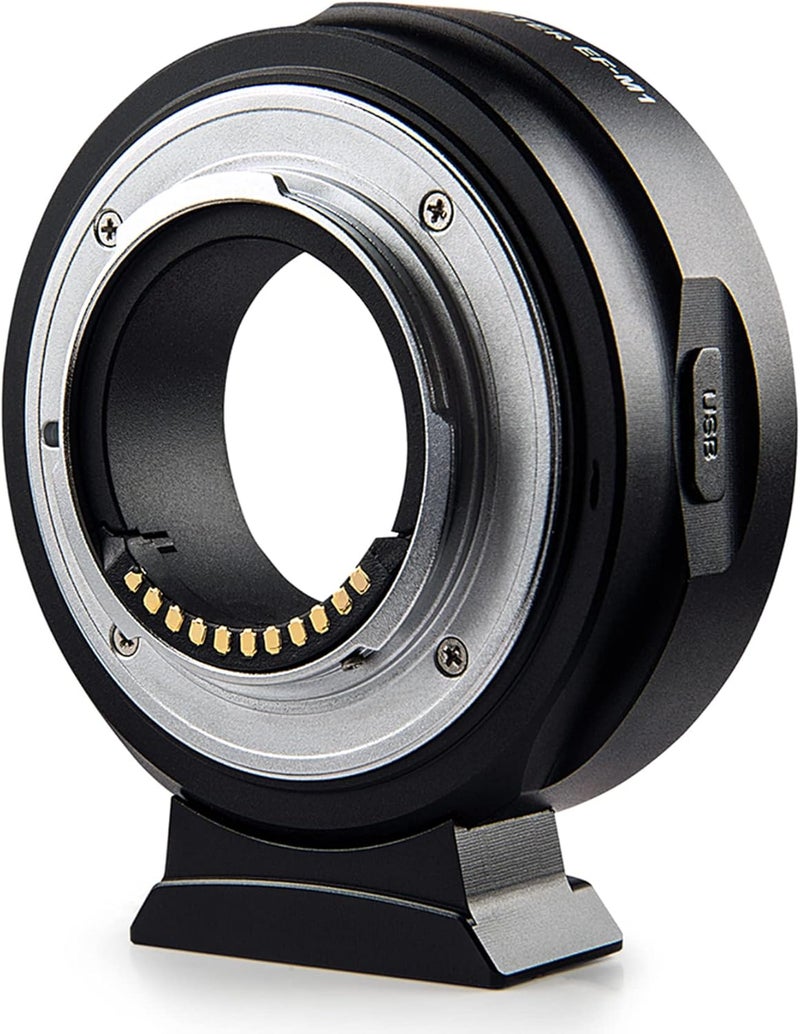 VILTROX EF-M1 Auto Focus Lens Mount Adapter for Canon EOS EF/EF-S Lens to M4/3 MFT Olympus Panasonic Camera GH4 GH5 GF6 GX7 E-M5 E-M10II E-PL5 - Image 3